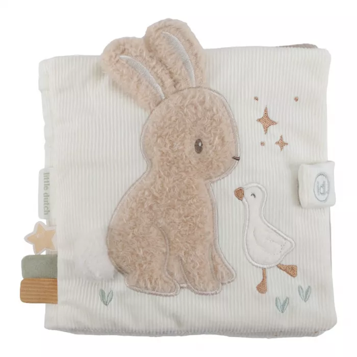 Carte senzoriala pentru bebelusi - Newborn Naturals - Little Dutch