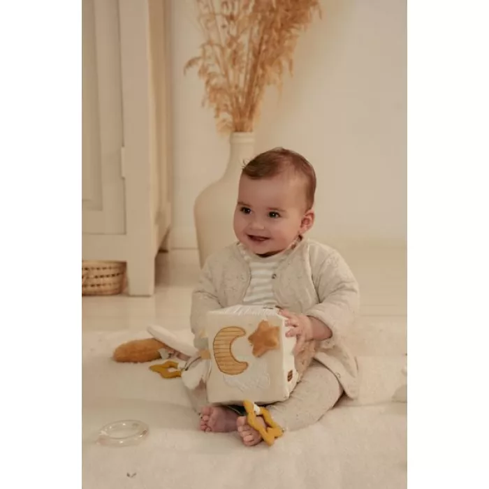 Cub senzorial pentru bebelusi - Newborn Naturals - Little Dutch