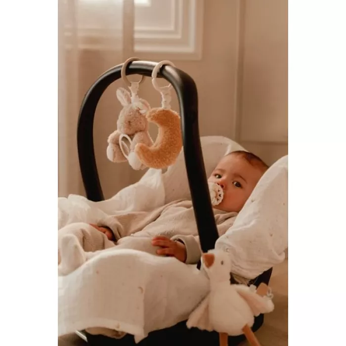 Jucarie din plus care vibreaza - set 3 bucati - Newborn Naturals - Little Dutch