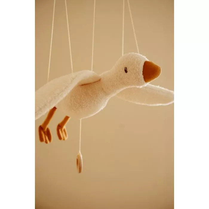 Decoratiune suspendata - Flying Little Goose - Newborn Naturals - Little Dutch
