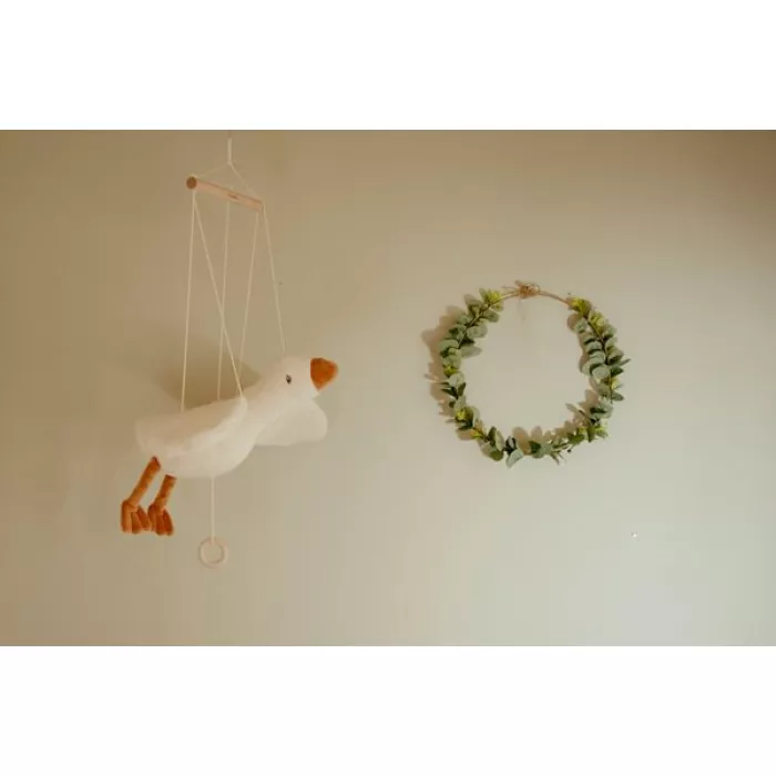 Decoratiune suspendata - Flying Little Goose - Newborn Naturals - Little Dutch