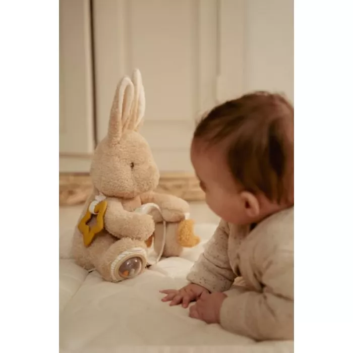 Jucarie din plus senzoriala - Baby Bunny - Newborn Naturals - Little Dutch