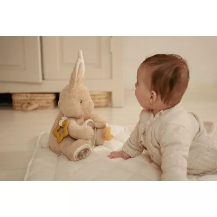 Jucarie din plus senzoriala - Baby Bunny - Newborn Naturals - Little Dutch