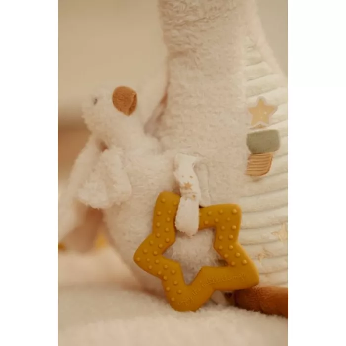 Jucarie din plus senzoriala - Little Goose - Newborn Naturals - Little Dutch