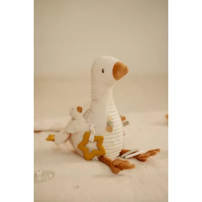 Jucarie din plus senzoriala - Little Goose - Newborn Naturals - Little Dutch