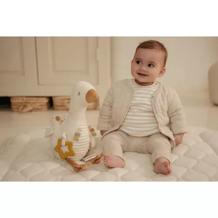 Jucarie din plus senzoriala - Little Goose - Newborn Naturals - Little Dutch