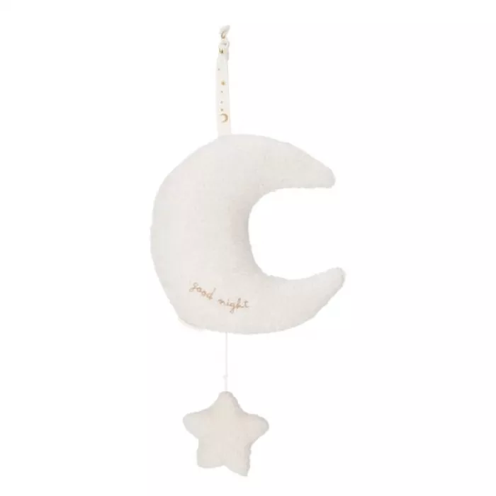 Jucarie muzicala - Luna si stea - Newborn Naturals - Little Dutch