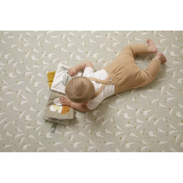 Carte senzoriala pentru bebelusi - colectia Little Goose - Little Dutch