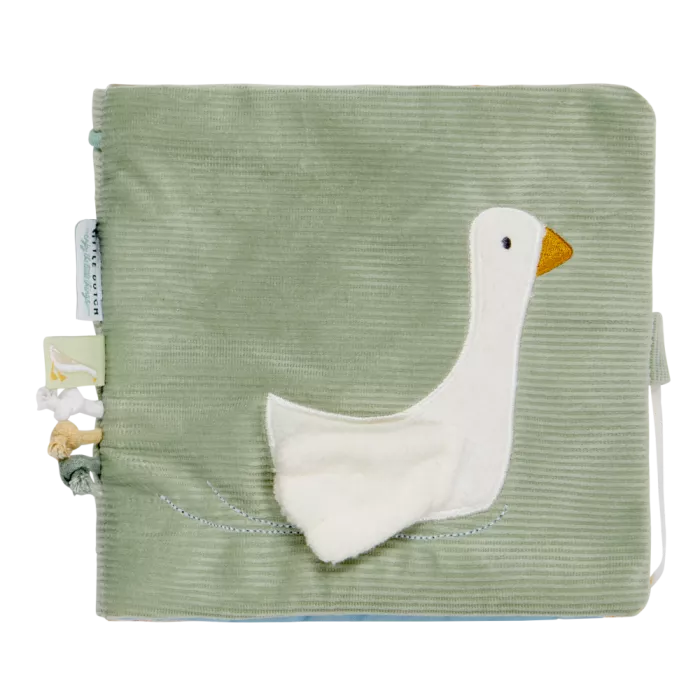 Carte senzoriala pentru bebelusi - colectia Little Goose - Little Dutch