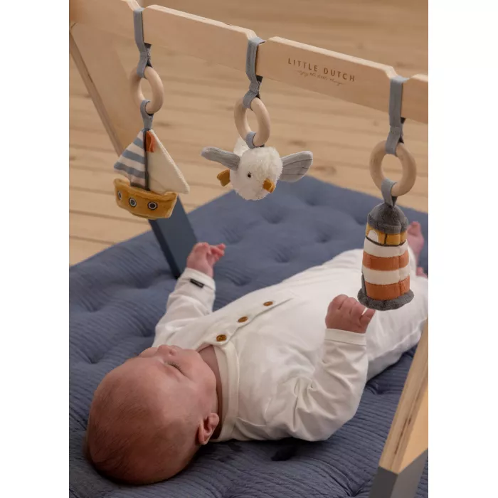 Centru de activitati pentru bebelusi - Baby Gym - colectia Sailors Bay - Little Dutch