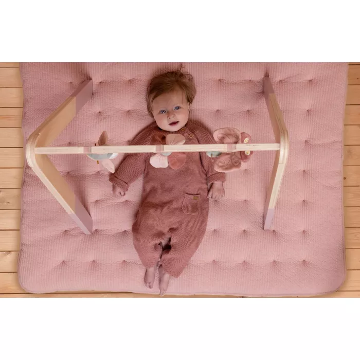 Centru de activitati pentru bebelusi - Baby Gym - colectia Flowers & Butterflies - Little Dutch