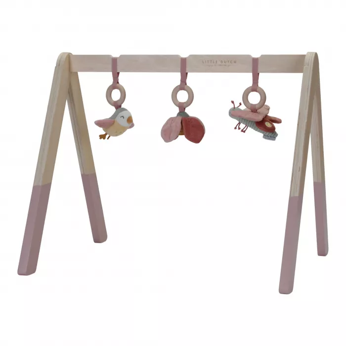 Centru de activitati pentru bebelusi - Baby Gym - colectia Flowers & Butterflies - Little Dutch