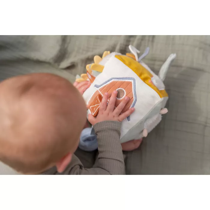 Cub senzorial pentru bebelusi - Little Farm - Little Dutch