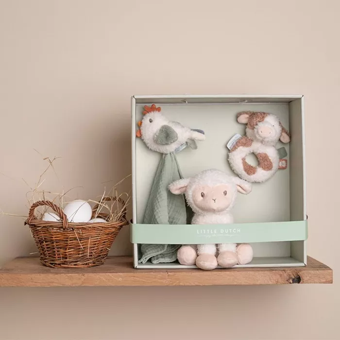 Cutie cadou pentru bebelusi - Little Farm - Little Dutch
