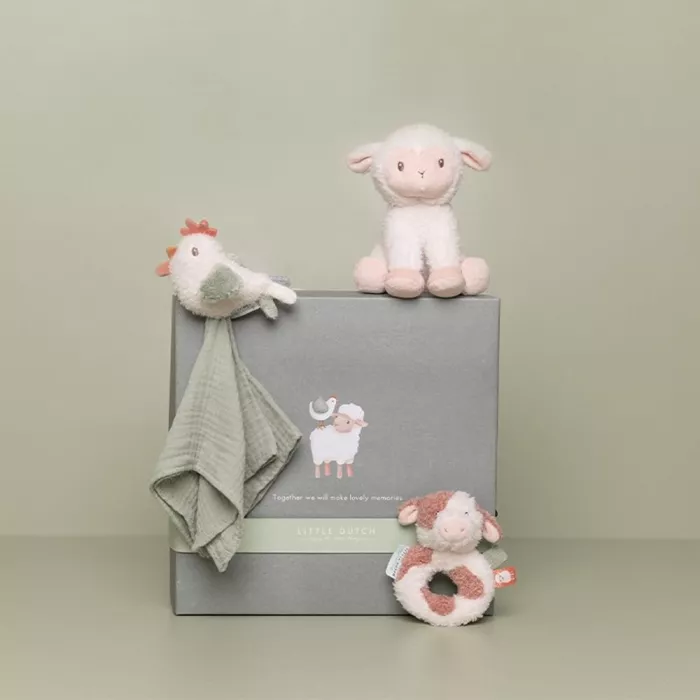 Cutie cadou pentru bebelusi - Little Farm - Little Dutch