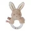 Jucarie din plus cu inel cu margele - Iepuras - Baby Bunny - Little Dutch