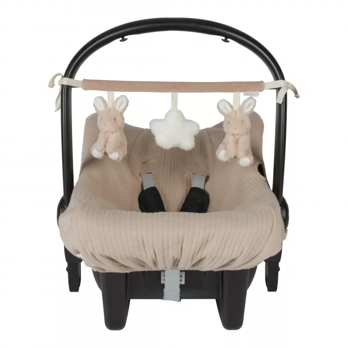 Jucarie senzoriala pentru carucior - Baby Bunny - Little Dutch