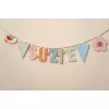 Steag pentru ghirlanda decorativa - Roz - Little Dutch