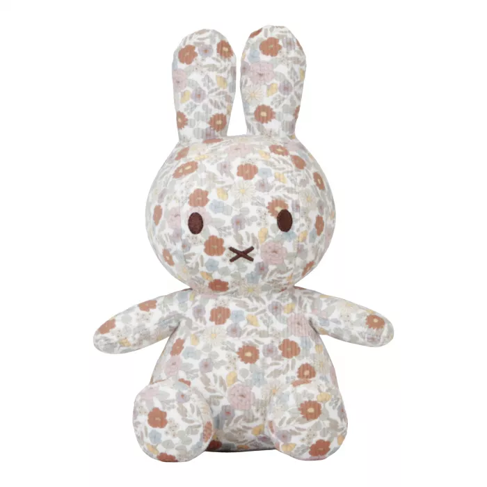 Jucarie din plus - 25 cm - Miffy Vintage Little Flowers - Little Dutch