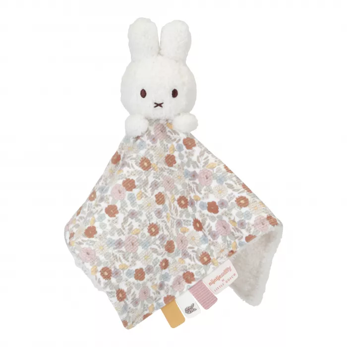 Jucarie paturica pentru bebelusi - Miffy Vintage Little Flowers - Little Dutch