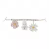 Jucarie senzoriala pentru carucior - Miffy Vintage Little Flowers - Little Dutch