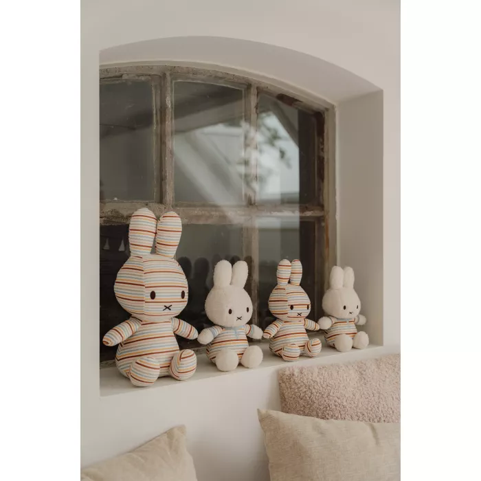 Jucarie din plus - 35 cm - Miffy Vintage Sunny Stripes - Little Dutch