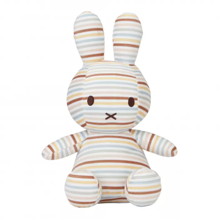 Jucarie din plus - 25 cm - Miffy Vintage Sunny Stripes - Little Dutch