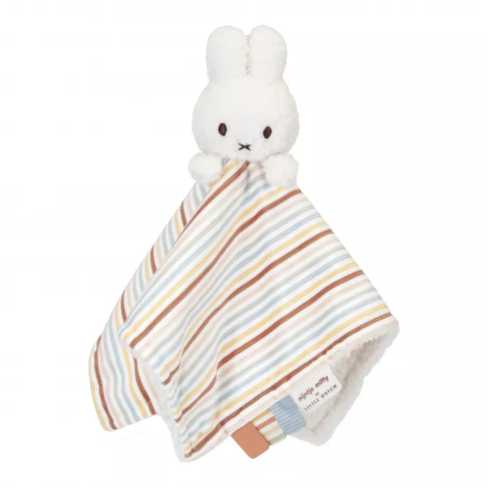 Jucarie paturica pentru bebelusi - Miffy Vintage Sunny Stripes - Little Dutch