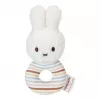 Jucarie zornaitoare din plus cu inel - Miffy Vintage Sunny Stripes - Little Dutch