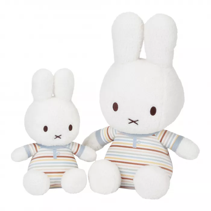 Jucarie din plus - 35 cm - Miffy Vintage Sunny Stripes - Little Dutch