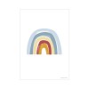 Poster A3 - Rainbow Alphabet - albastru - Little Dutch Poster A3 - Rainbow Alphabet - albastru - Little Dutch