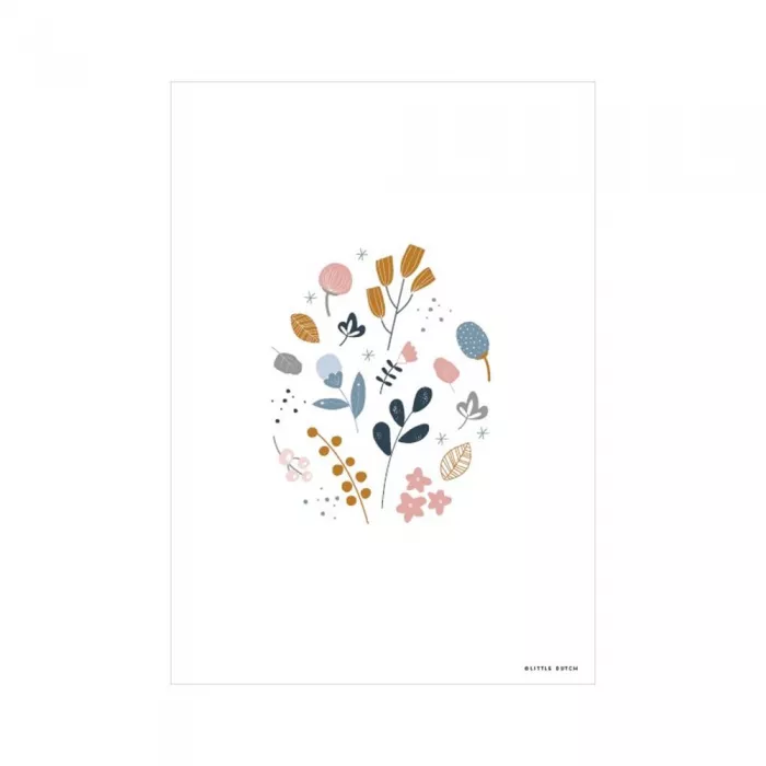 Poster A3 - Spring Flowers - Little Dutch