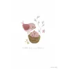 Poster A3 - Little Pink Flowers - Little Dutch