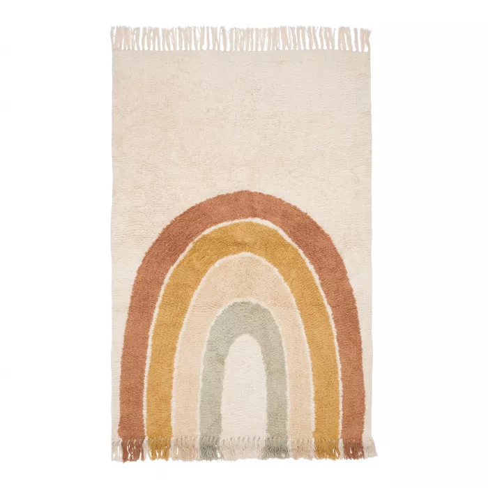 Covor - 130 x 90 cm - Rainbow Vintage - Little Dutch