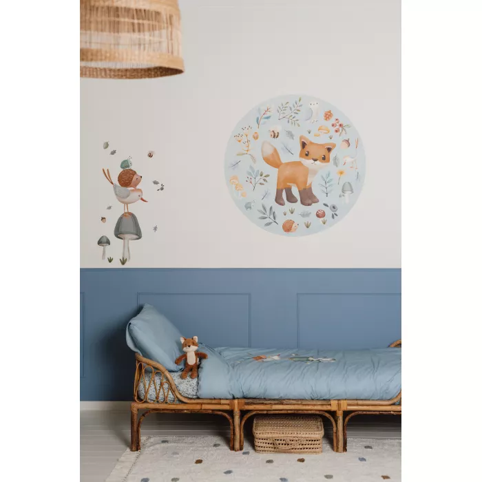 Covor - 170 x 120 cm - DOT - Blue - Little Dutch