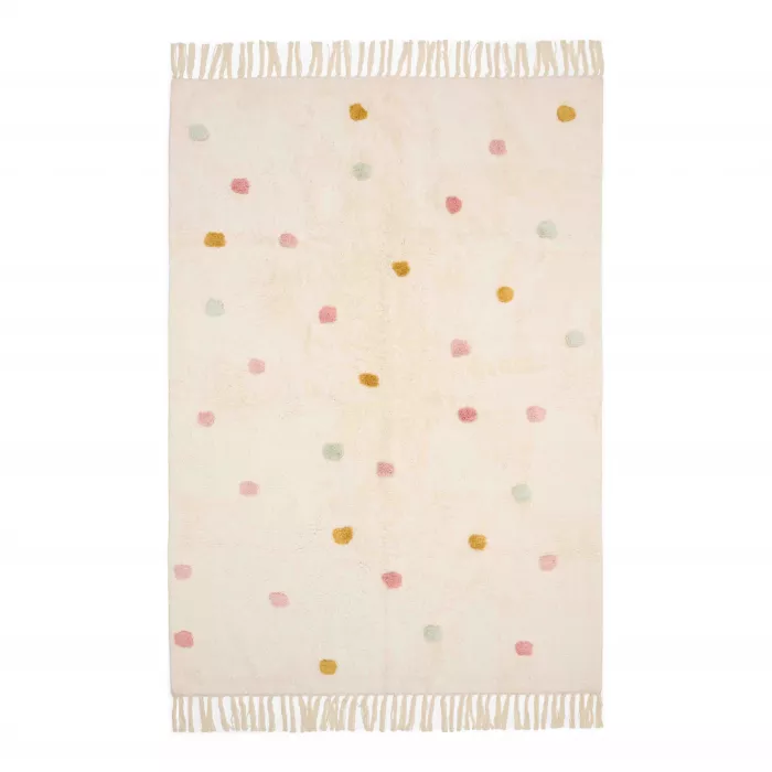 Covor - 170 x 120 cm - DOT - Mixed Pink - Pure - Little Dutch