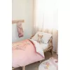 Covor tesut din bumbac organic pentru camera copilului - Flamingo - Little Dutch