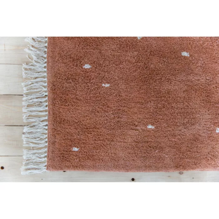 Covor - 170 x 120 cm - DOT - Pure Rust - Little Dutch