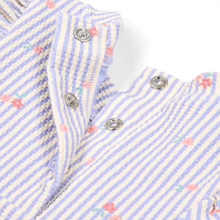 Bluza de inot cu maneca lunga cu protectie UV 40+ - Dreamy Stripes - Little Dutch