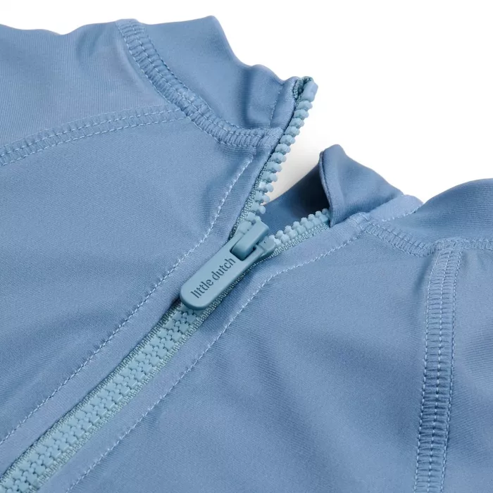 Bluza de inot cu maneca lunga cu protectie UV 40+ - Ocean Blue - Little Dutch