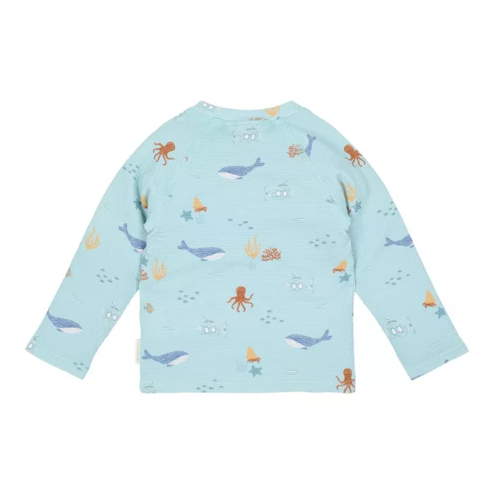 Bluza de inot cu maneca lunga cu protectie UV 40+ - Ocean Friends - Little Dutch