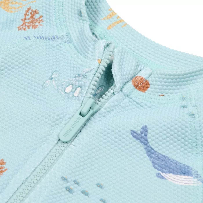 Bluza de inot cu maneca lunga cu protectie UV 40+ - Ocean Friends - Little Dutch