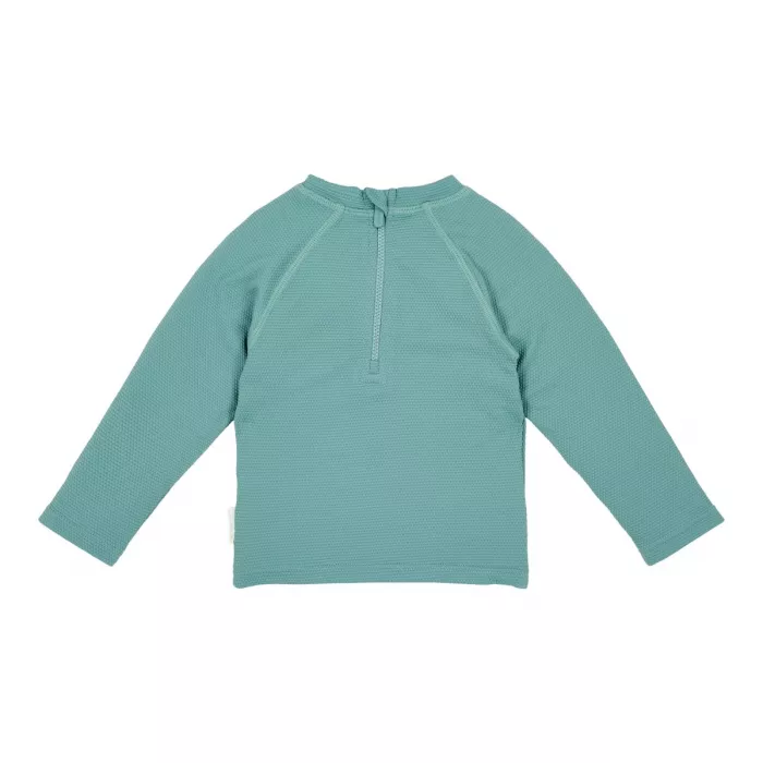 Bluza de inot cu maneca lunga cu protectie UV 40+ - Ocean Green - Little Dutch