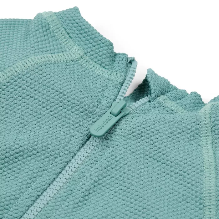 Bluza de inot cu maneca lunga cu protectie UV 40+ - Ocean Green - Little Dutch