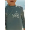 Bluza de inot cu maneca lunga cu protectie UV 40+ - Ocean Green - Little Dutch