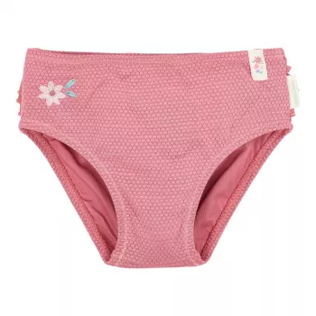 Chilot de baie cu volane - Dreamy Pink Sparkle - Little Dutch