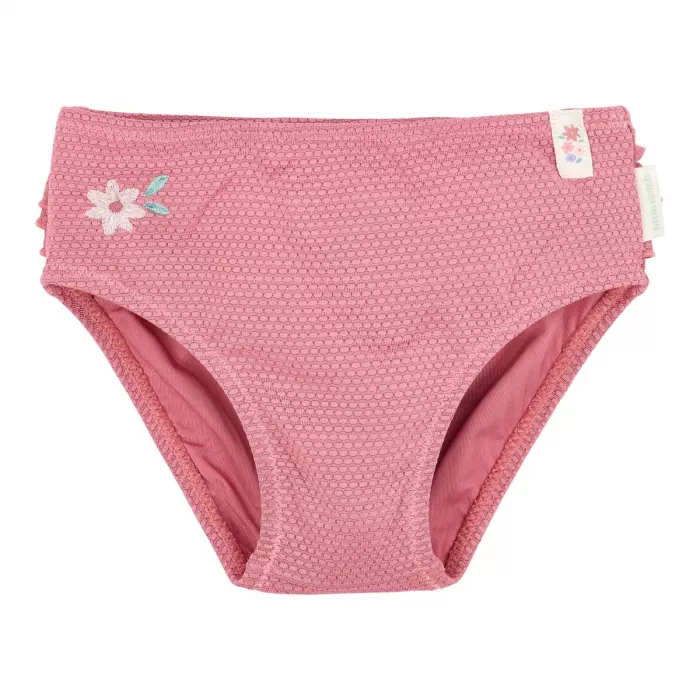 Chilot de baie cu volane - Dreamy Pink Sparkle - Little Dutch