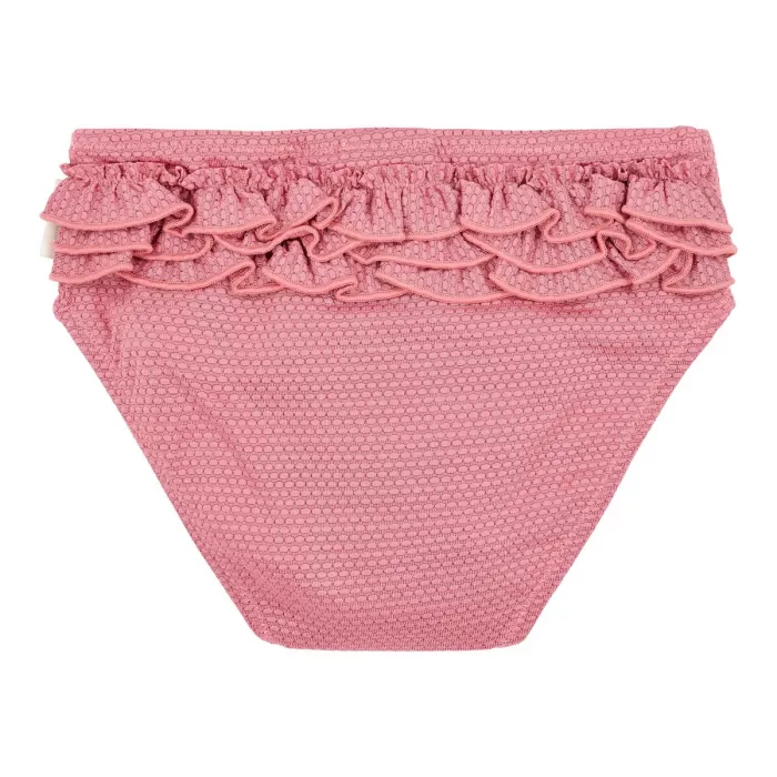 Chilot de baie cu volane - Dreamy Pink Sparkle - Little Dutch
