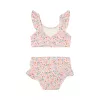 Costum de baie in 2 piese cu volane - Dreamy Flowerfield - Little Dutch