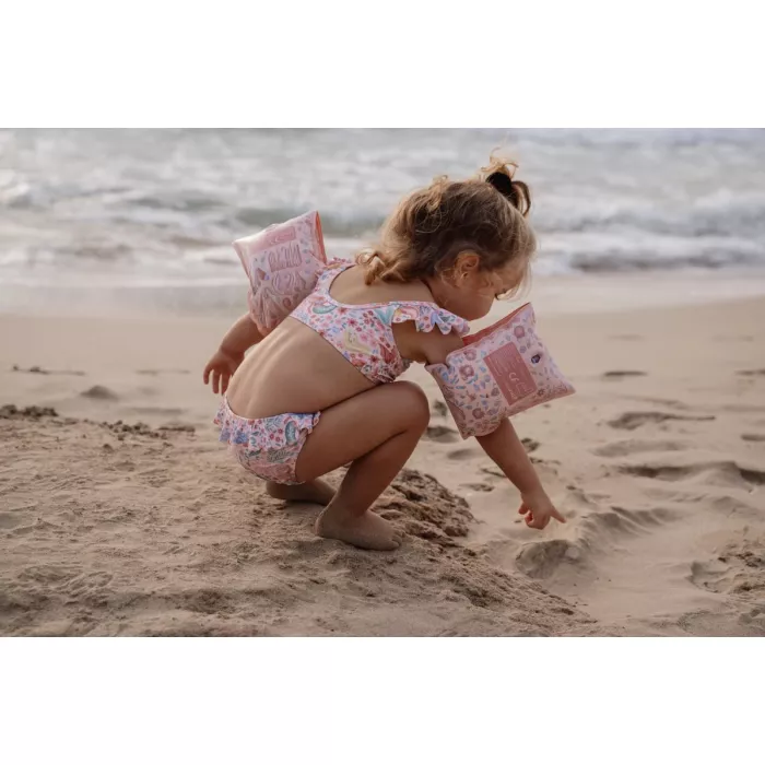 Costum de baie in 2 piese cu volane - Dreamy Mermaid - Little Dutch